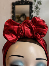 Load image into Gallery viewer, Metallic festive Christmas headband