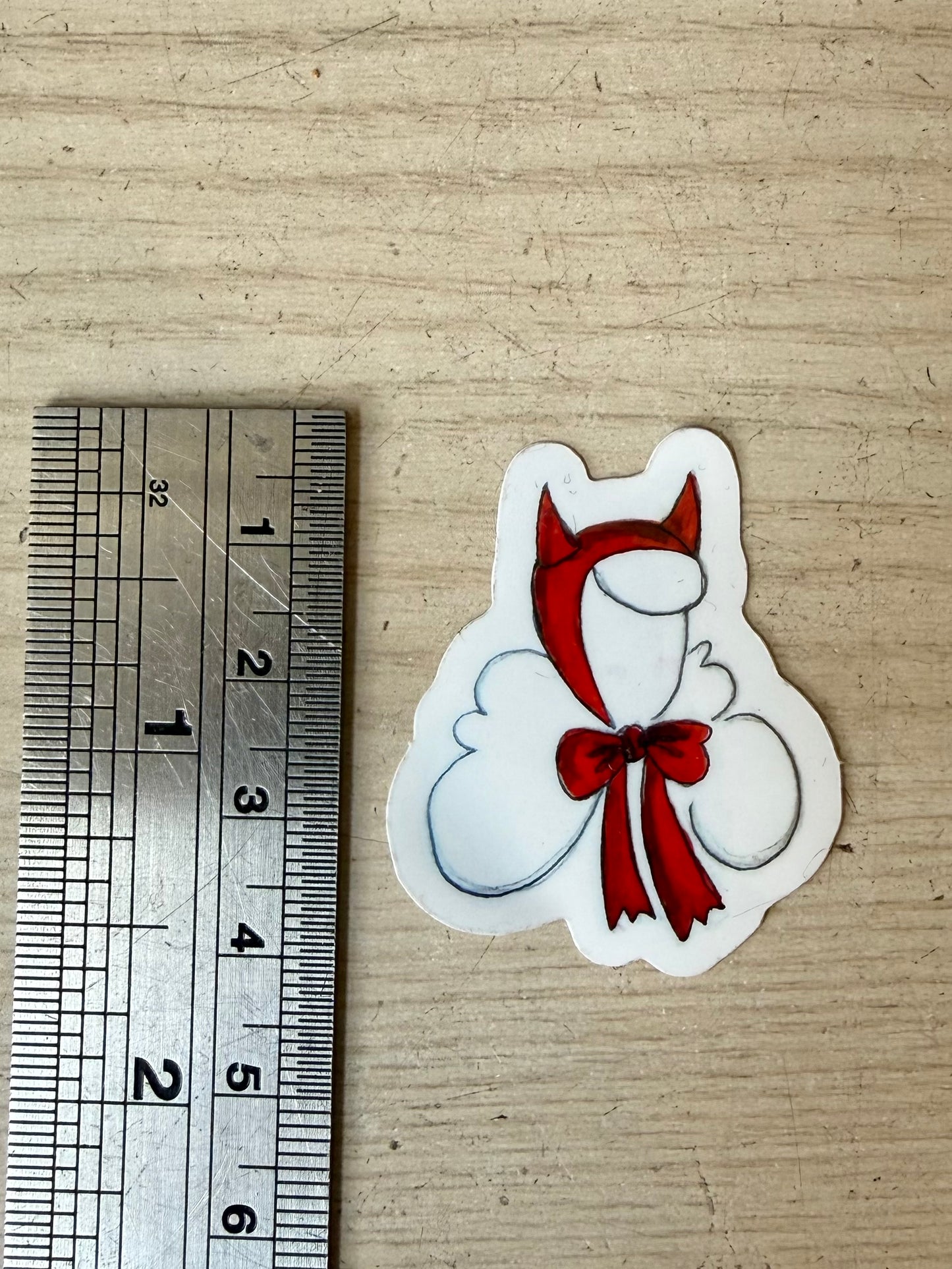 Devil sticker