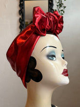 Load image into Gallery viewer, Metallic festive Christmas headband