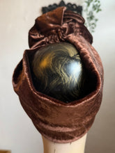 Load image into Gallery viewer, brown velvet headband