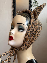 Load image into Gallery viewer, Cat Headband (in leopard)