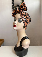 Load image into Gallery viewer, Tiger print headscarf