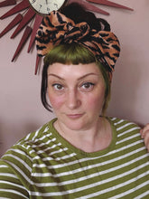 Load image into Gallery viewer, Alternative green hair and headscarf