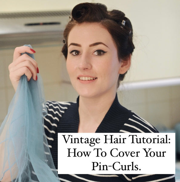 How To Cover Your Pin-Curls.