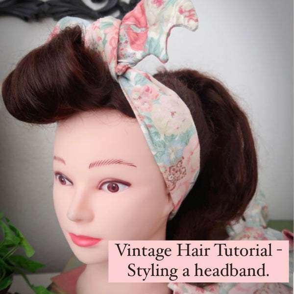 Vintage Hair Tutorial - Cute & Creepy Hairstyle