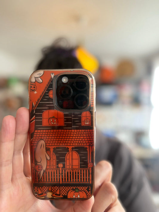 make a halloween phone case