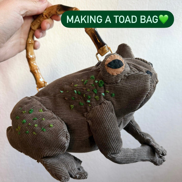 Making A Toad Bag🐸