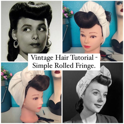 Vintage hair tutorial 
