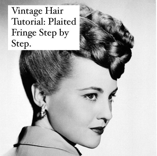 Plaited Fringe Step By Step Tutorial