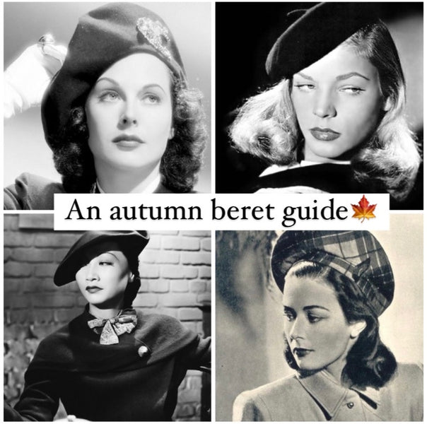 How To Wear A Vintage Beret.