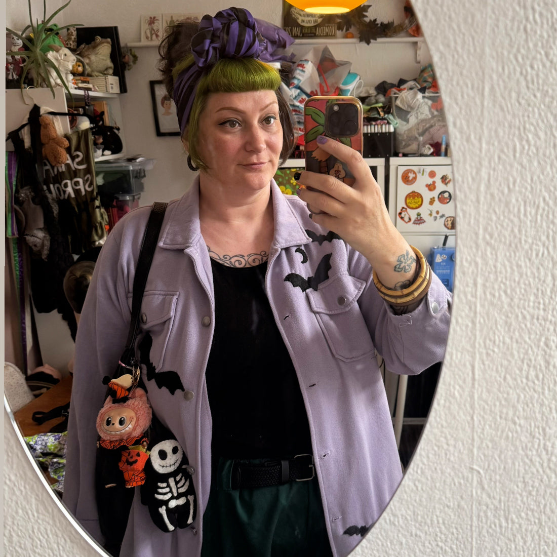 halloween jacket upcycle