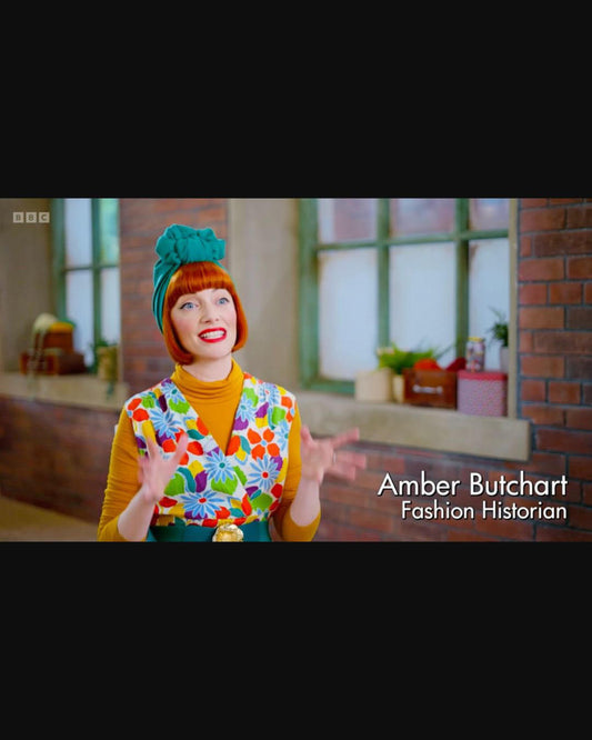 Amber Butchart on the Great British Sewing Bee