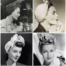 Load image into Gallery viewer, Fashion vintage turban 