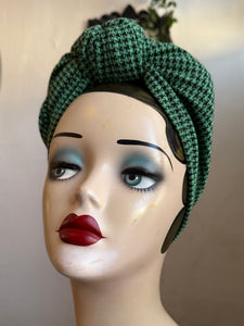 Vintage 1940s reproduction turban 