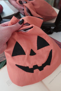 Orange Pumpkin Halloween Jack-o-lantern bag 