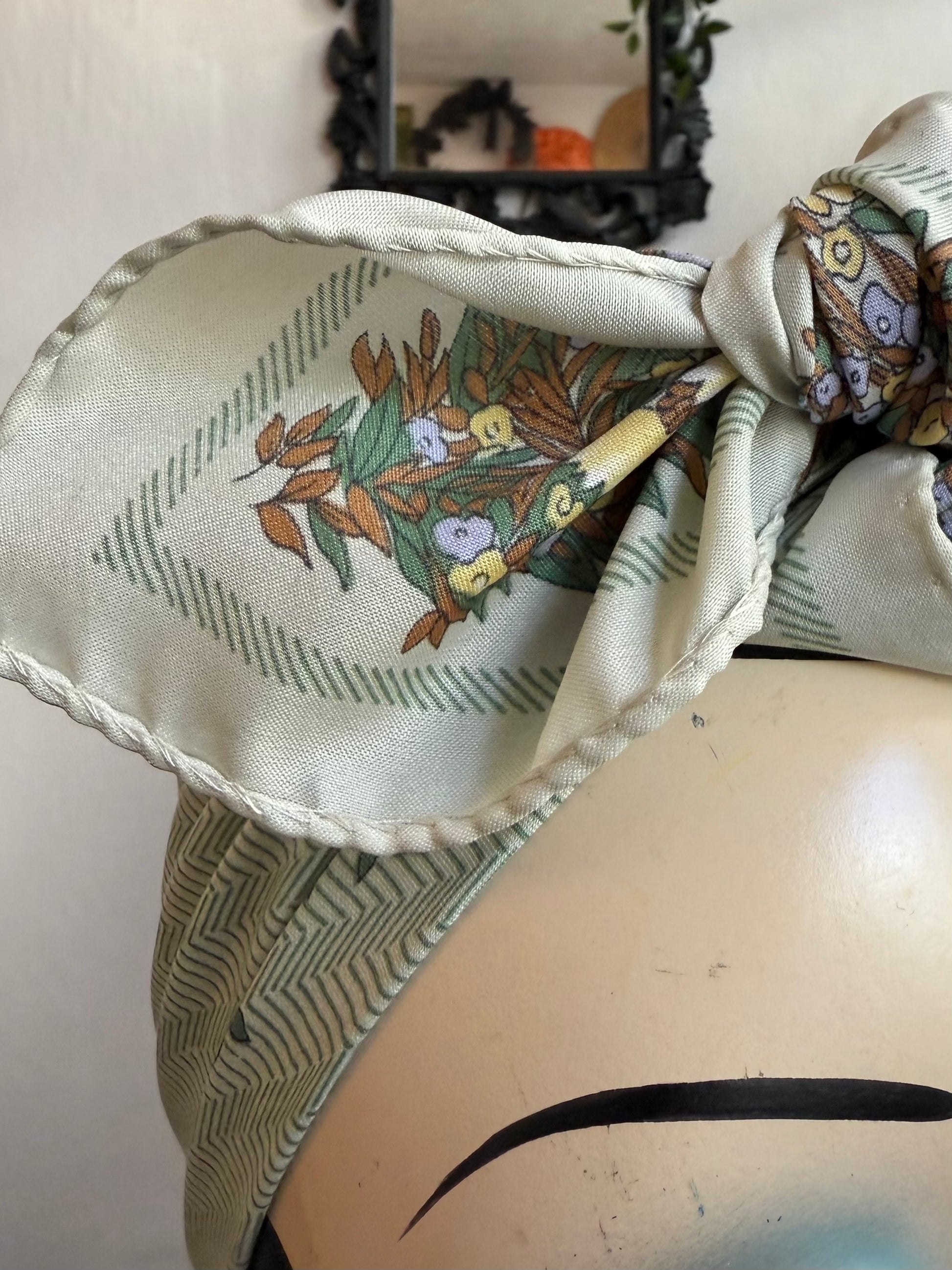 Vintage headscarf