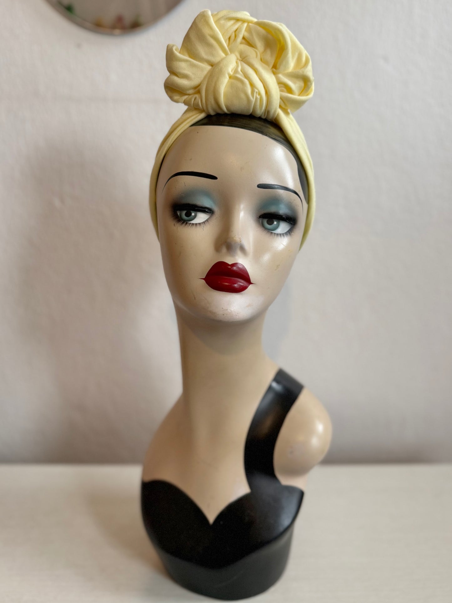 Vintage style handmade jersey headband