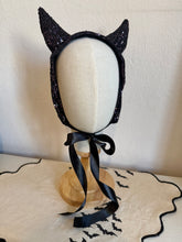 Load image into Gallery viewer, Sparkly Devil Headpiece in Black
