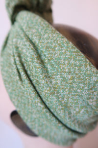 Green vintage tweed