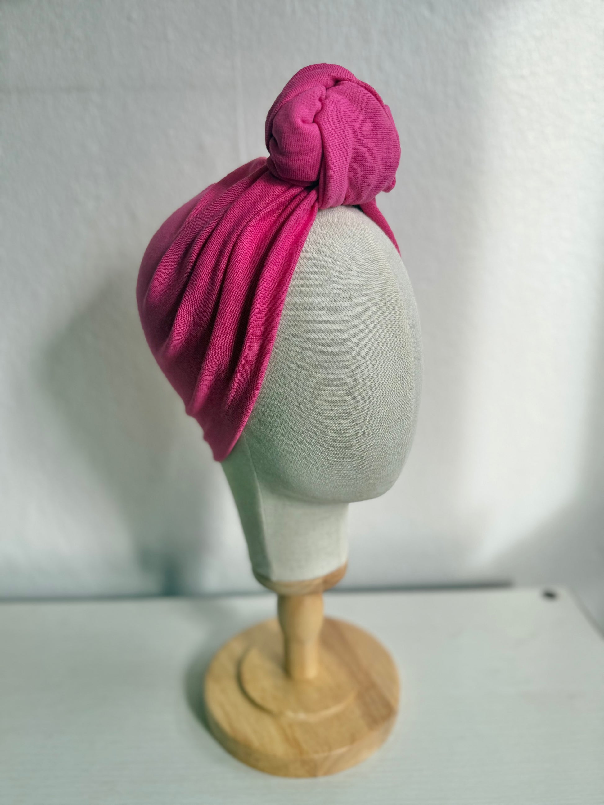 Vintage style handmade jersey turban 