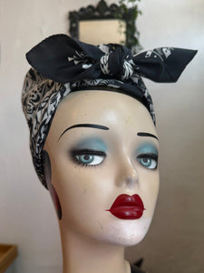 vintage headscarf 