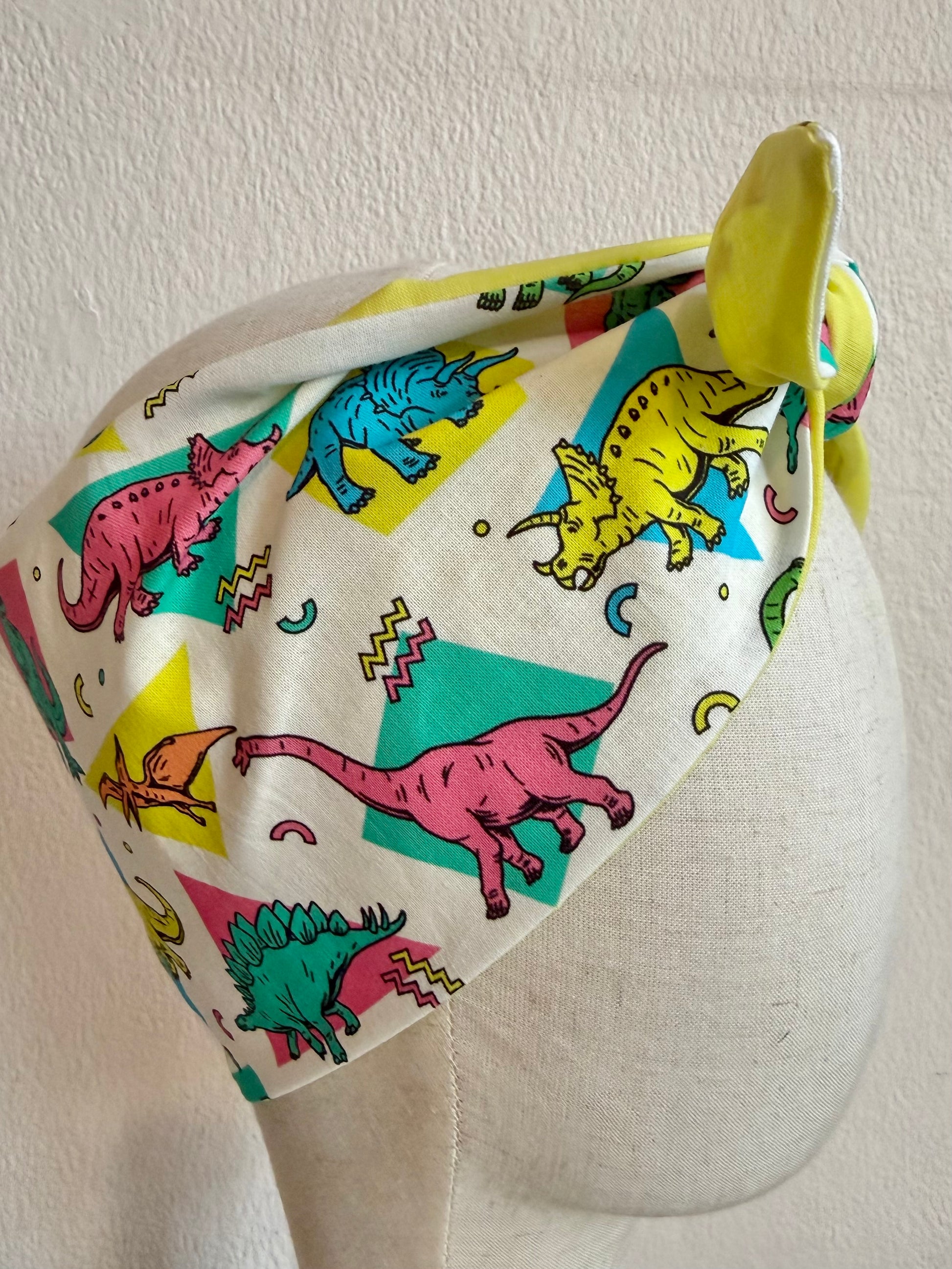 Dinosaur 90s headscarf 