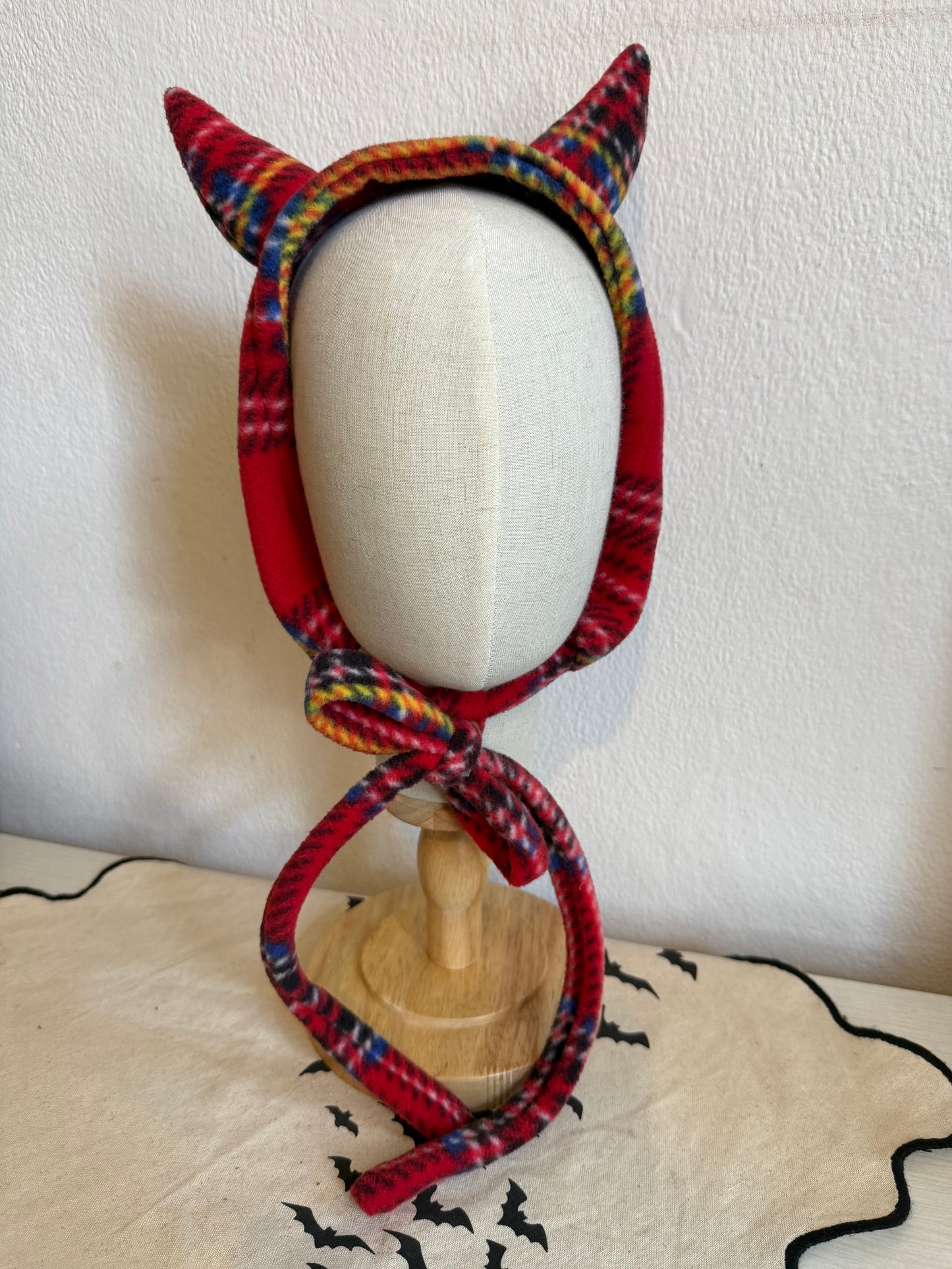 devil horn headband