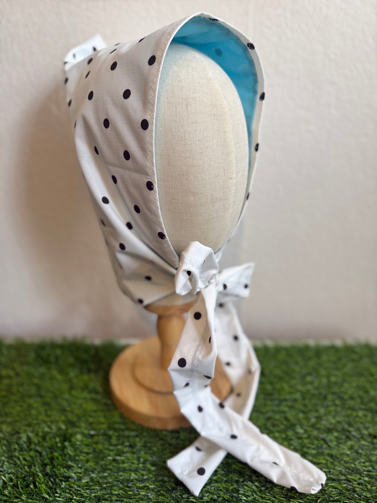 Polka Dot Rain Hood