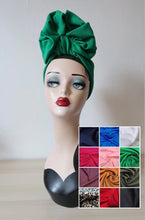 Load image into Gallery viewer, vintage stretch pre-tied headband