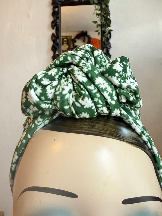 1940s vintage floral headband 