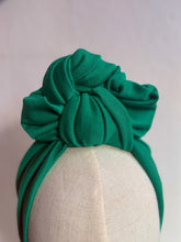 Load image into Gallery viewer, Vintage style handmade jersey headband