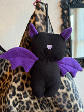 Load image into Gallery viewer, Bertie Bat Plush Bag Charm (made to order)