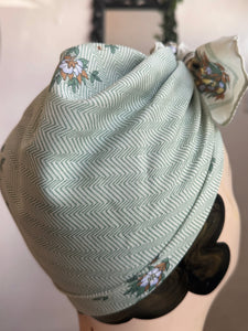Vintage headscarf