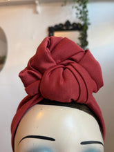 Load image into Gallery viewer, Rust vintage headband 