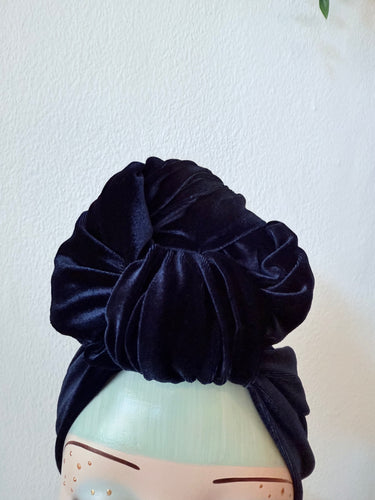 Velvet vintage headband for women 