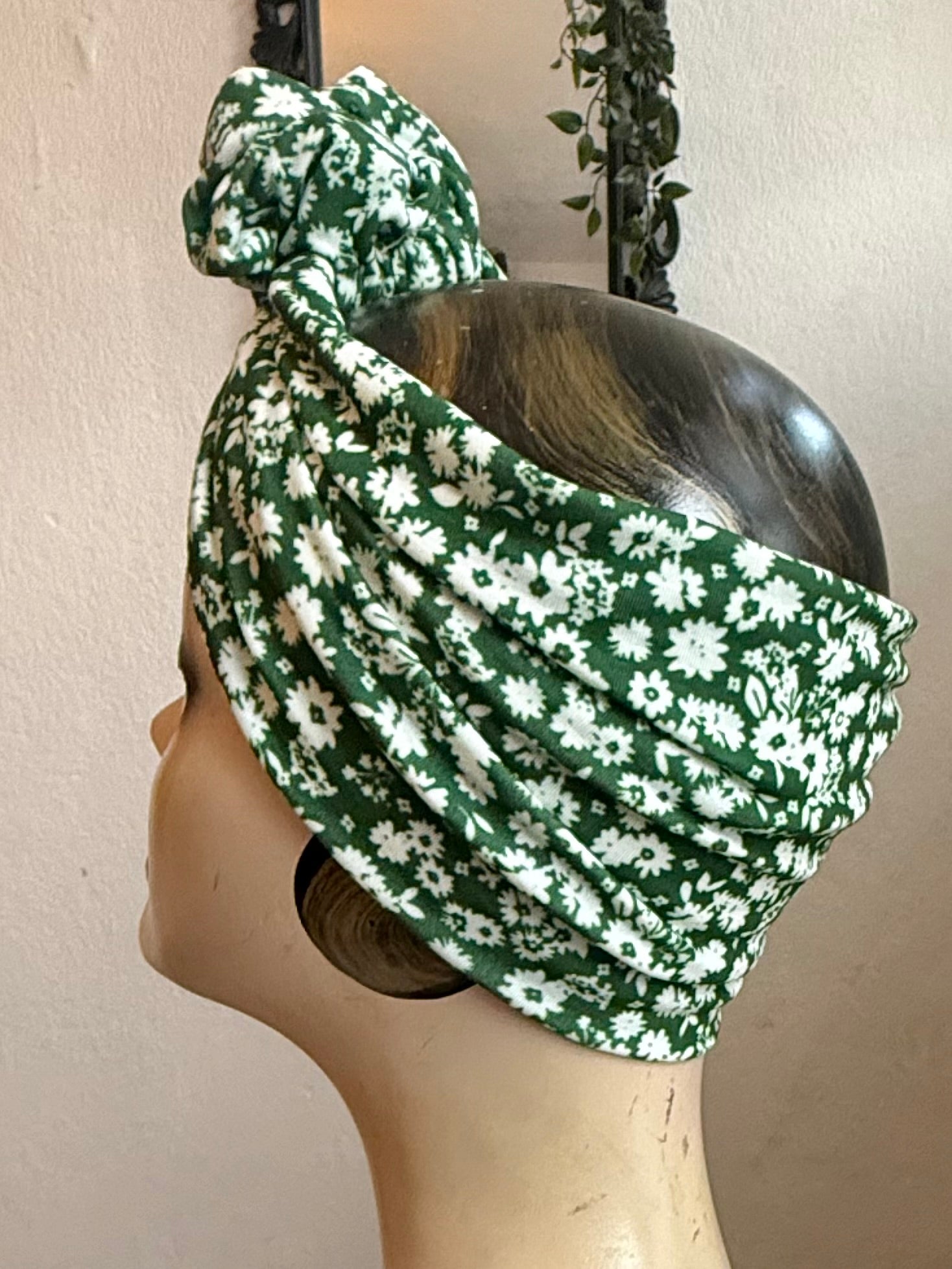 1940s vintage floral headband 