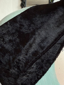 Crushed velvet fabric 