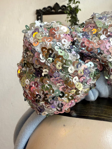 Sequin festival headwear headband headscarf