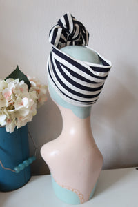 Nautical vintage headband 