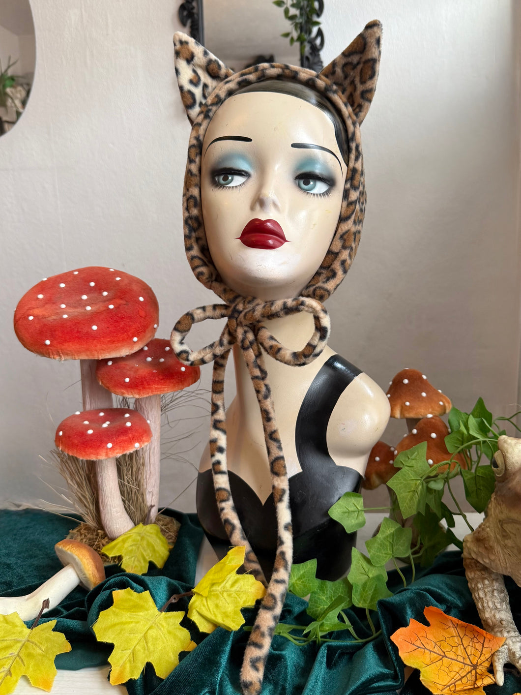 Cat Headband (in leopard)