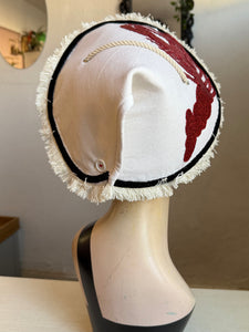 Lobster nautical retro sun hat
