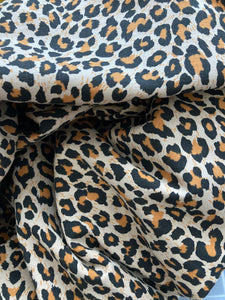 Leopard print vintage headband 