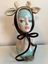 Load image into Gallery viewer, Reindeer fleece headband 
