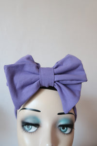 Lilac vintage headband