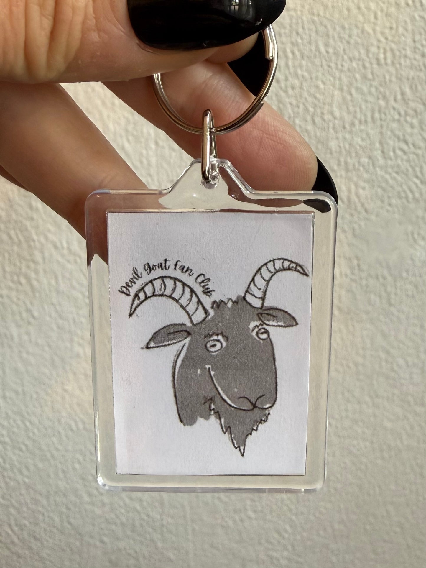 Goat keyring