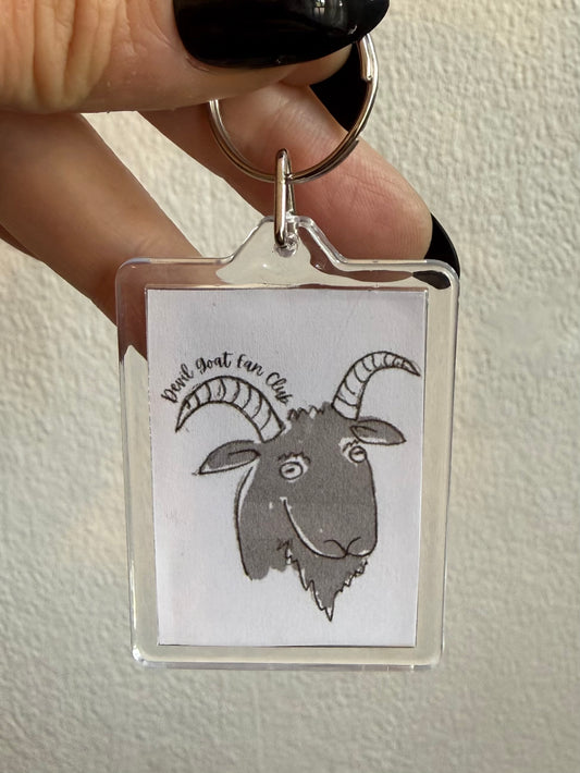 Goat keyring