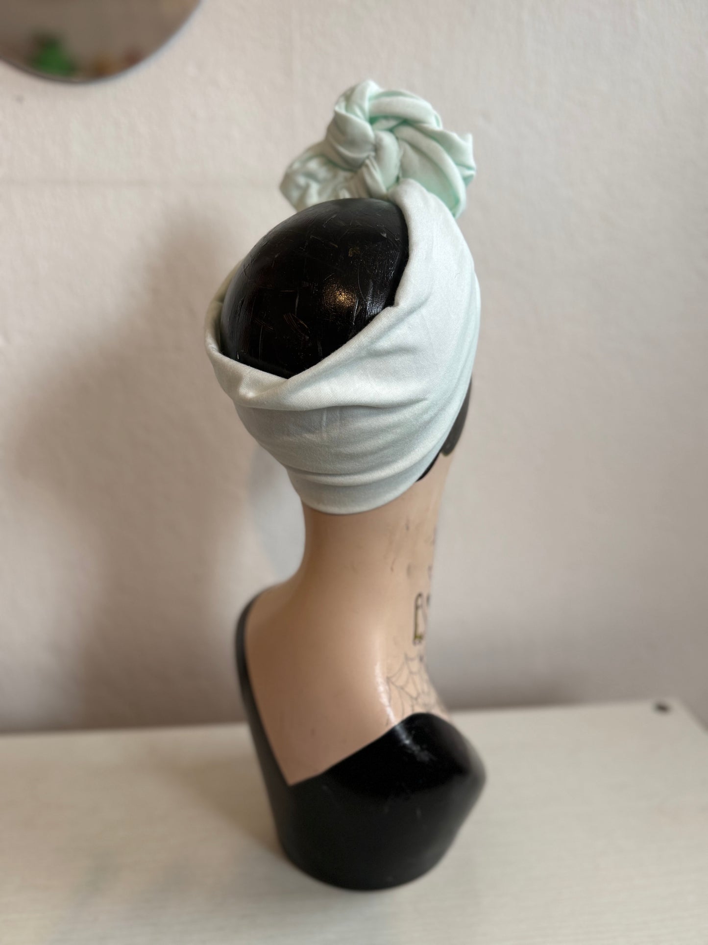 Vintage style handmade jersey headband