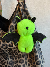 Load image into Gallery viewer, Bertie Bat Plush Bag Charm (made to order)