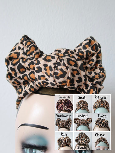 Leopard print alt fashion headband 