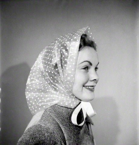 Vintage rain hood